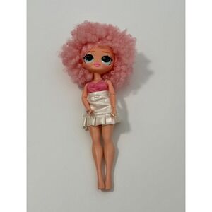 LOL‎ Surprise OMG Doll Crystal Star Pink Hair White Skirt Glam Fashion Toy